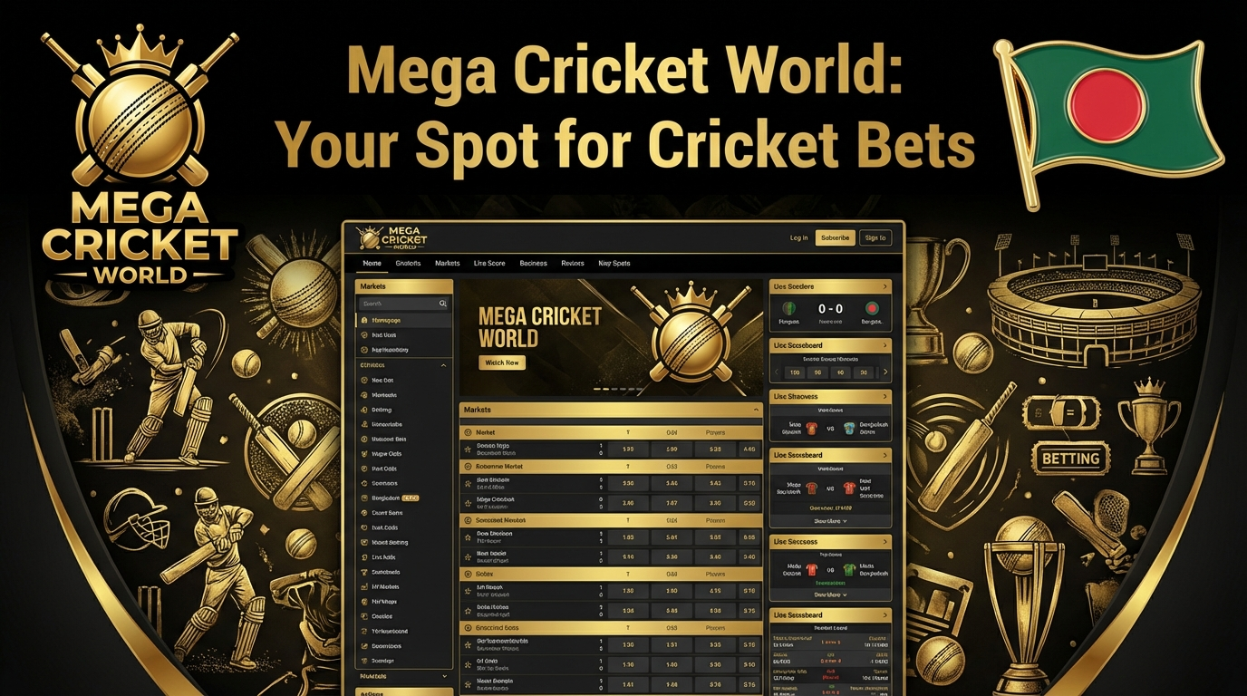 Mega Cricket World Your Spot for Cricket Bets in Bangladesh